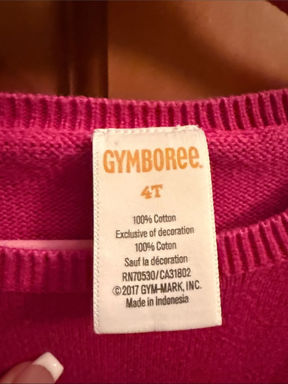 Gymboree bright knit